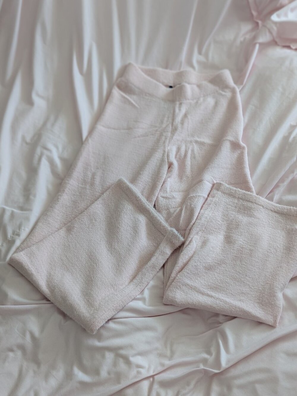 Buffalo Pink Fuzzy Knit Lounge Pants S